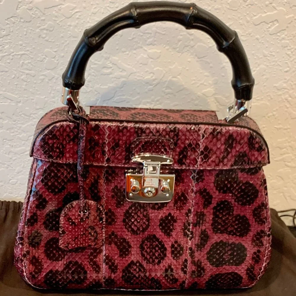 Gucci Python Handbag - Picture 6 of 11